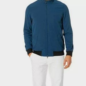 $155 Travis Mathew Men's Blue Ridgley Regular Fit Stretch Jacket Size XLarge